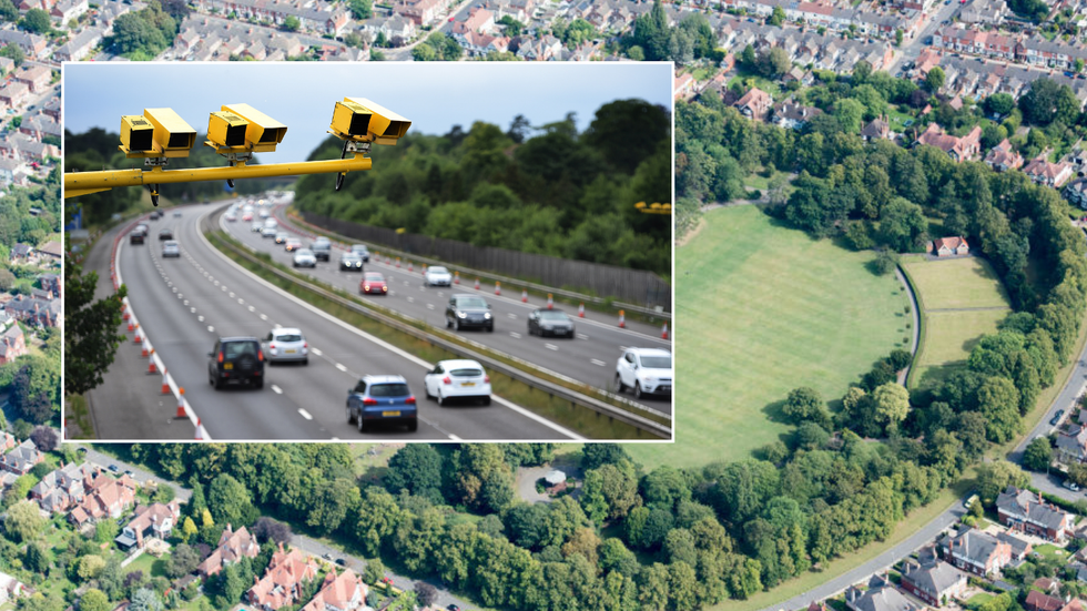 traffic camera and aerial shot of lincolnshire