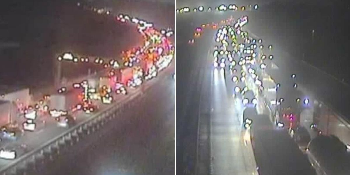 NextImg:M6 chaos: Major motorway forced to shut after horror lorry crash as drivers warned of three hour delays