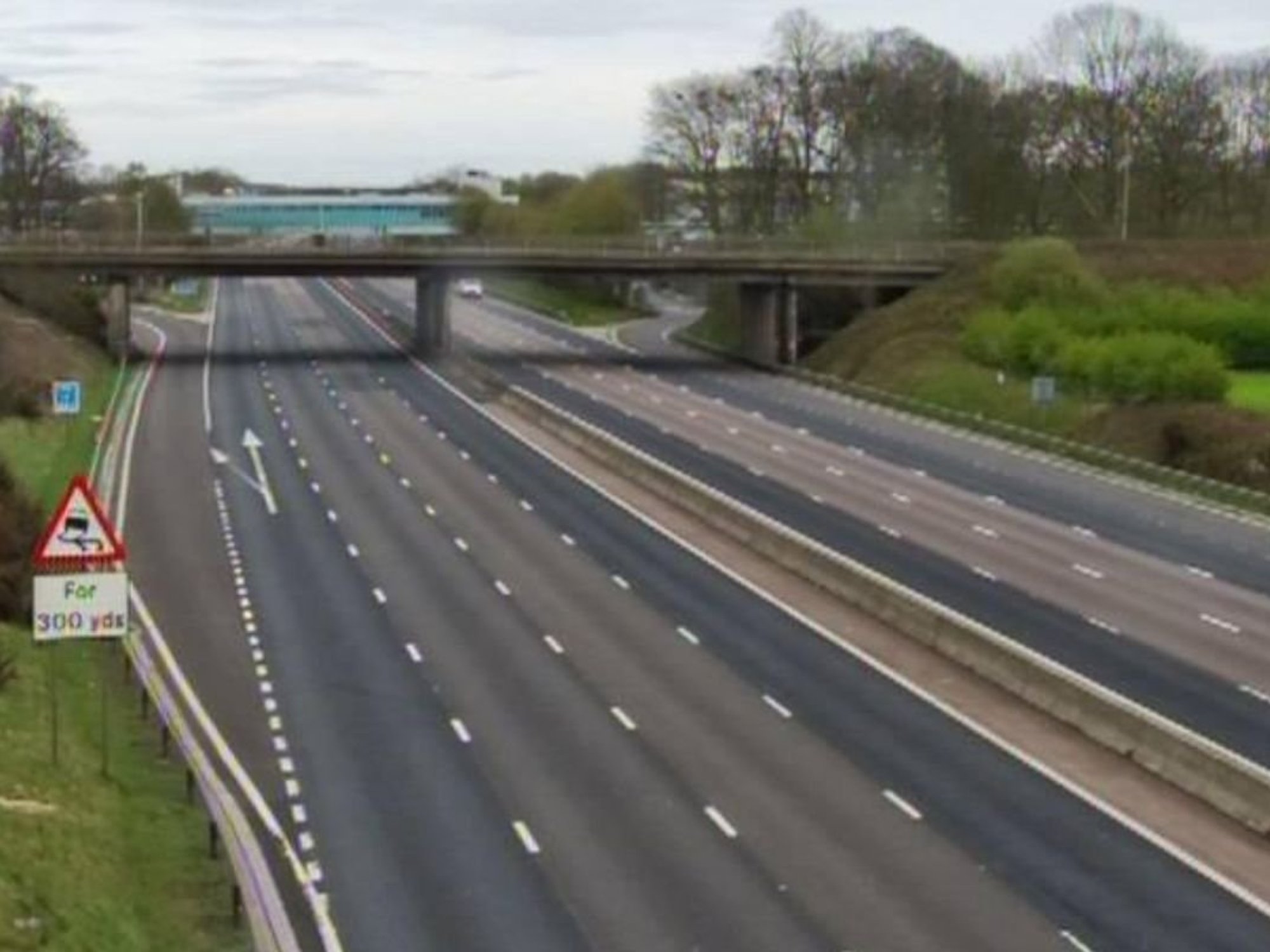 Traffic has been closed on the M6 this morning following a serious collision