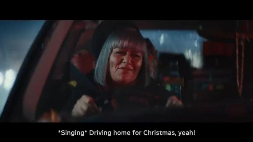 M&S Food throws 'glittering' Christmas party in brand-new advert featuring Dawn French and a surprise guest