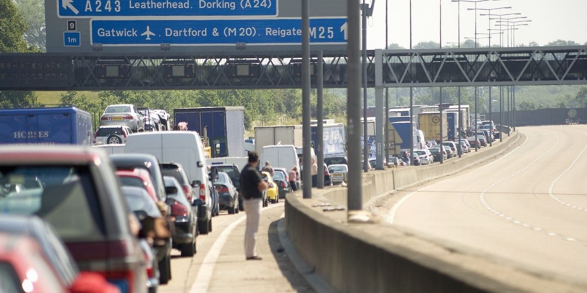 NextImg:Motorists face severe delays on M20, M6 and near major UK airports as millions travel for Bank Holiday weekend