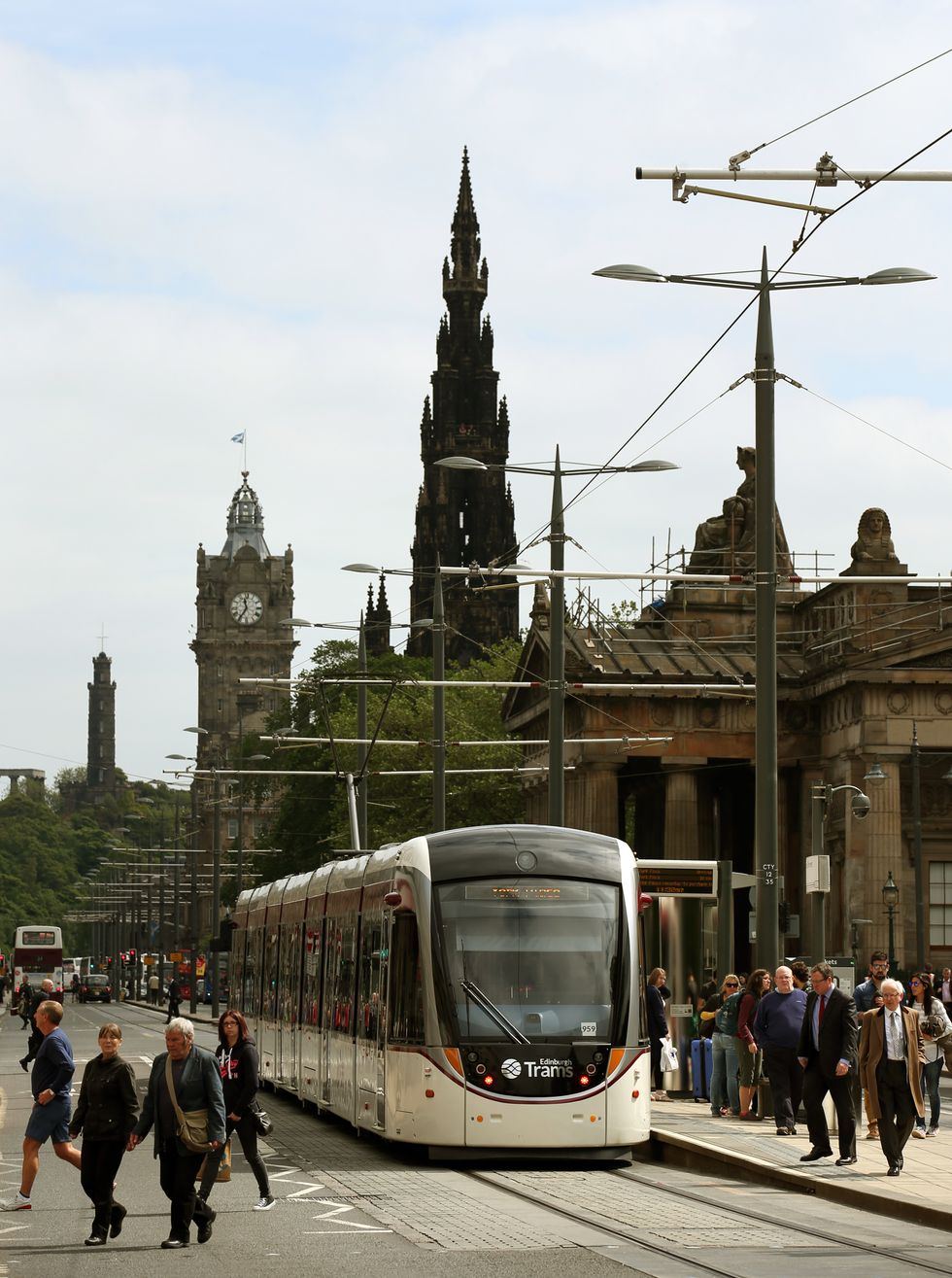 Trams in Edinburgh