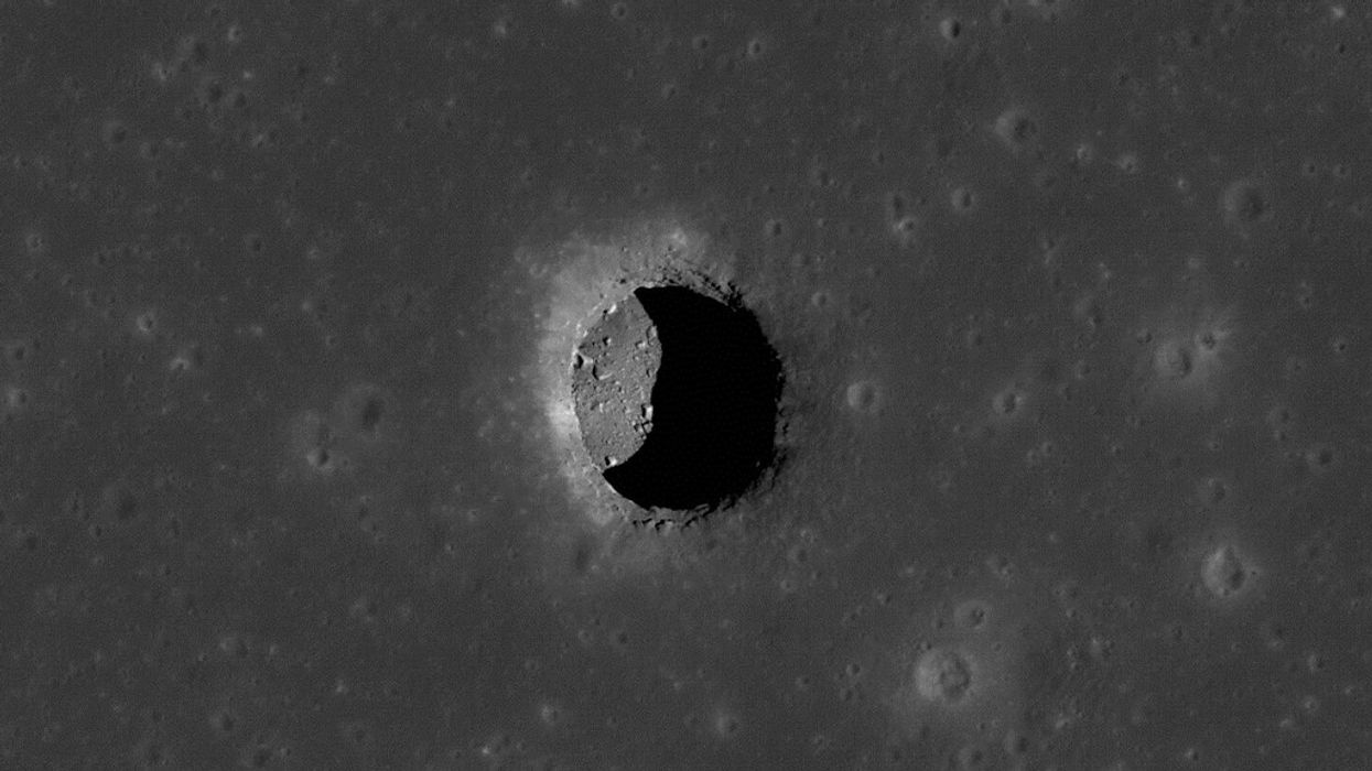 Tranquillitatis Pit Crater