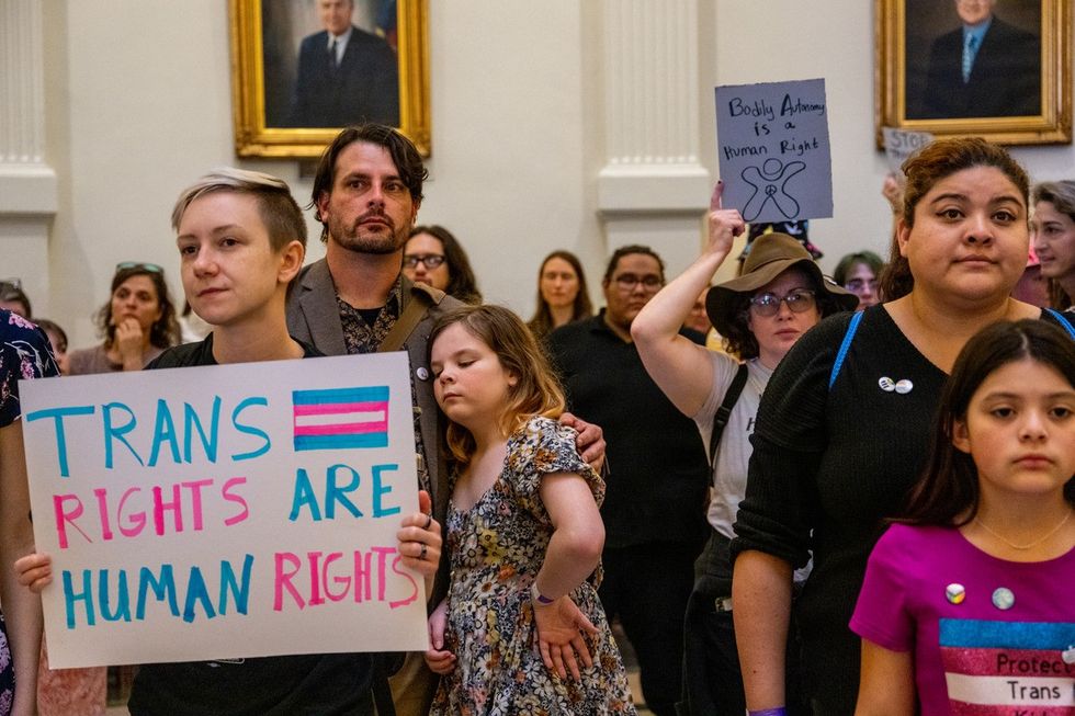 Trans activists in Texas