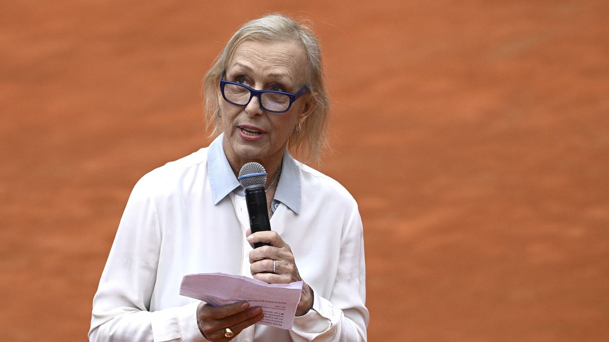 Trans news Martina Navratilova