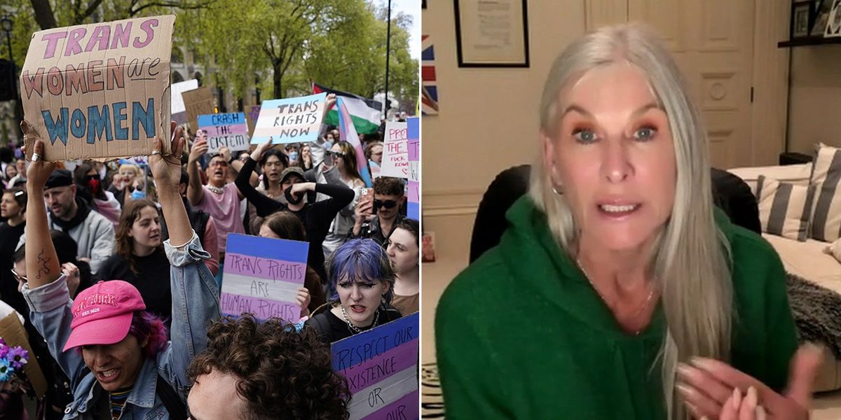 NextImg:'It's a men's rights movement!' Transgender protests blasted by Sharron Davies following Supreme Court ruling: 'Women are being silenced'