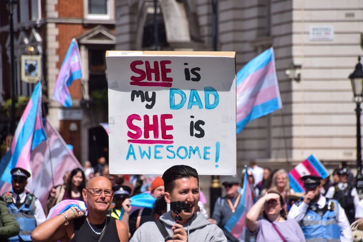 Trans protest