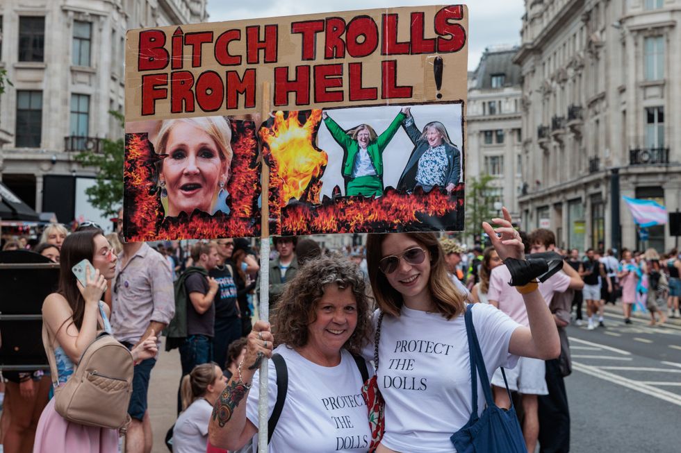 Trans rights activists