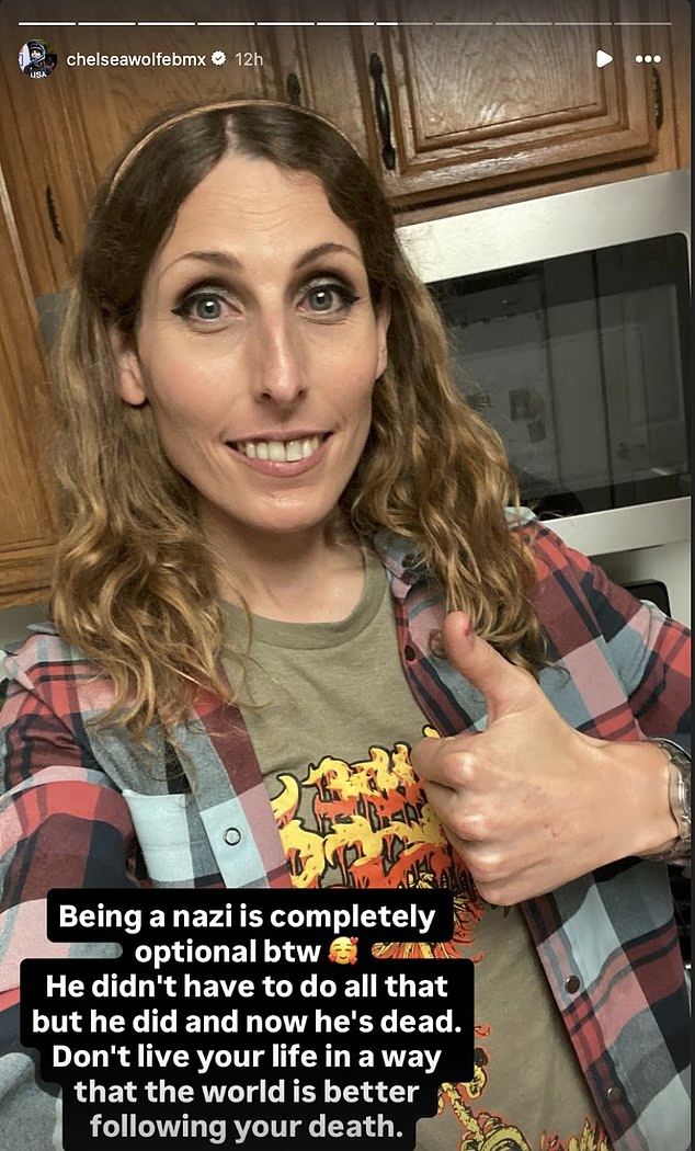 Transgender BMX rider Chelsea Wolfe