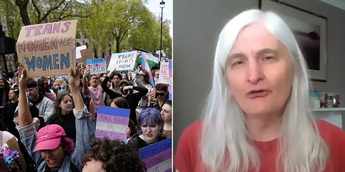 NextImg:'Whipping up hysteria!' Transgender protesters branded 'ridiculous' for 'dangerous' demonstration against Supreme Court ruling