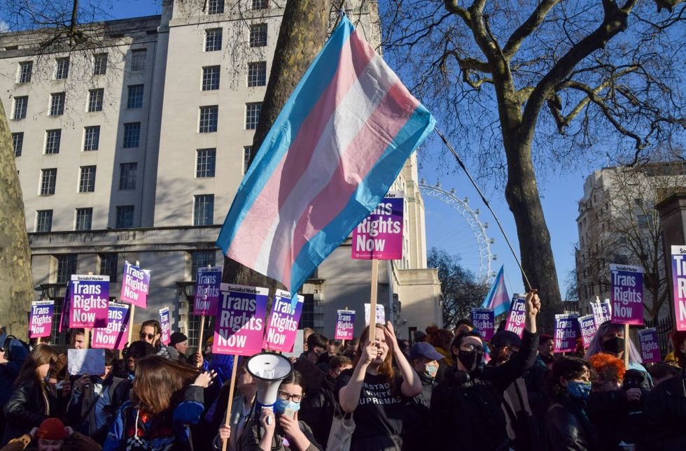 Transgender protest