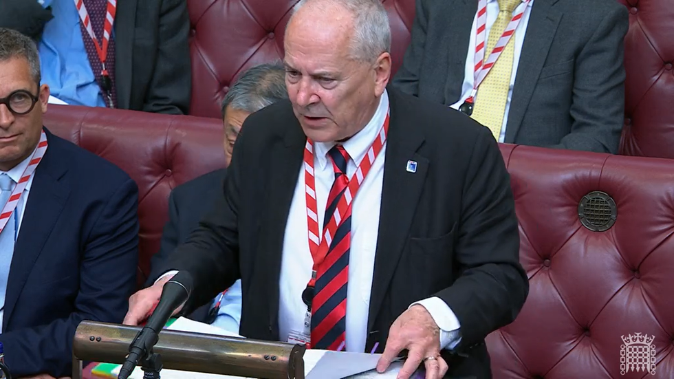 Transport Minister Lord Hendy of Richmond Hill