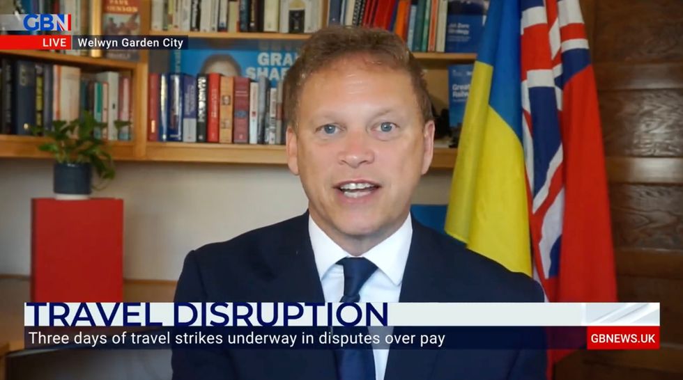 Transport Secretary Grant Shapps