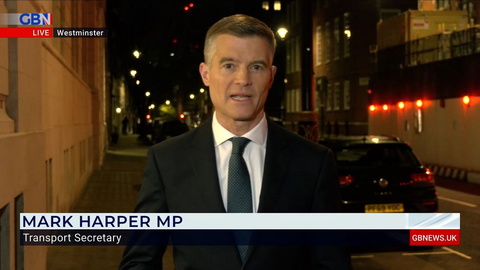 Transport Secretary Mark Harper