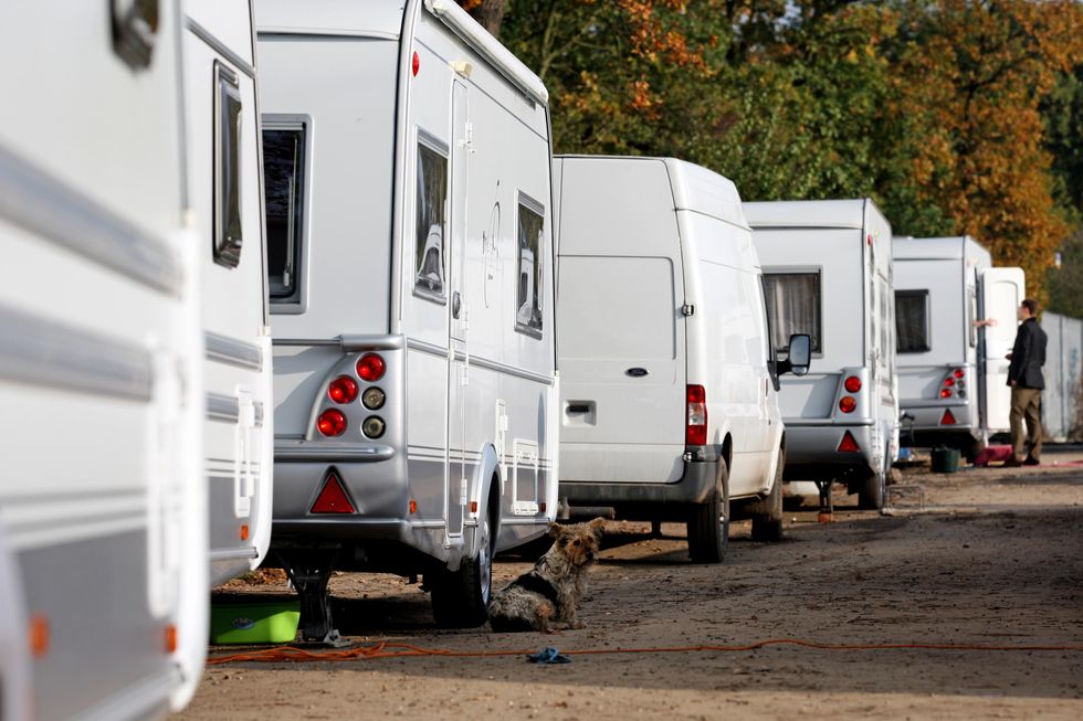 Traveller caravans