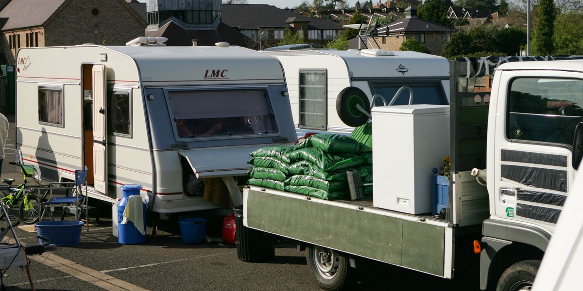 Council descends into civil war as district authority threatens to seize county-run land for travellers Council descends into civil war as district authority threatens to seize county-run land for travellers