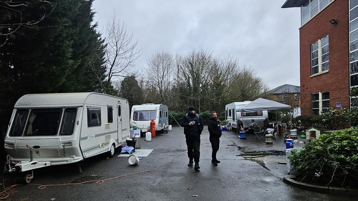 Travellers descend on Nottingham business park