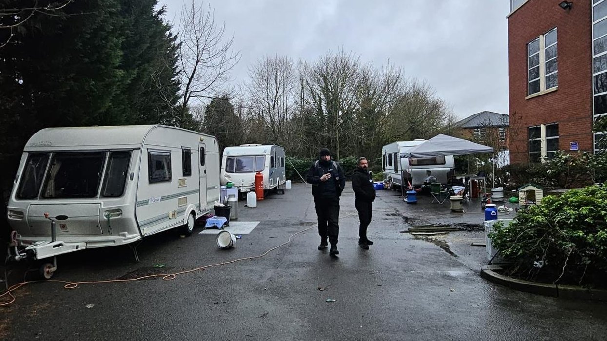Travellers descend on Nottingham business park