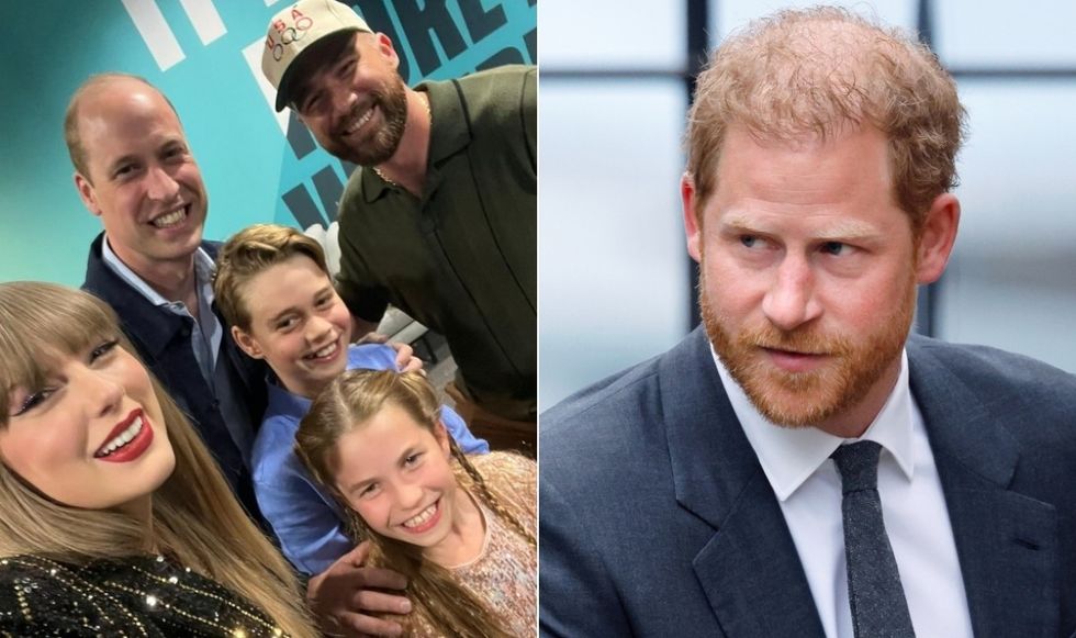 Travis Kelce and Prince Harry