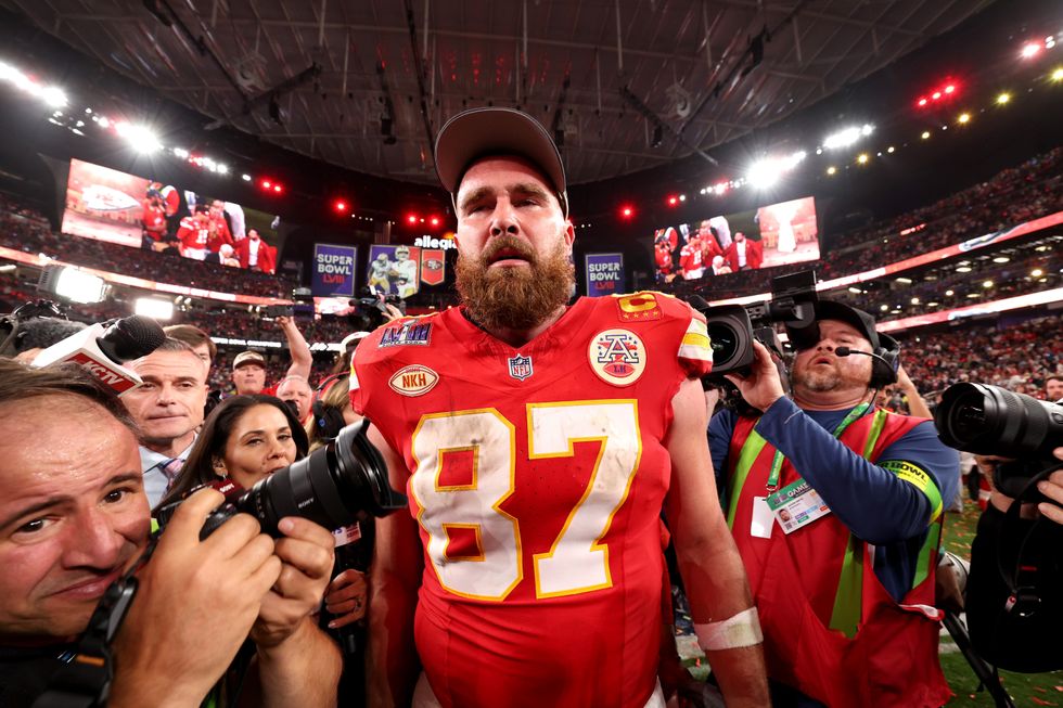 Travis Kelce apologised to his head coach afterwards