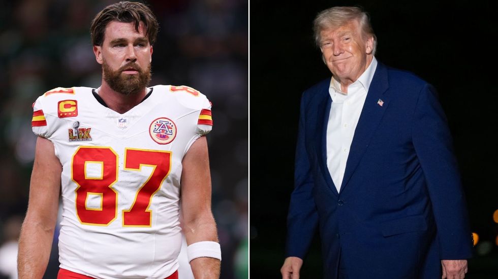 Travis Kelce Donald Trump