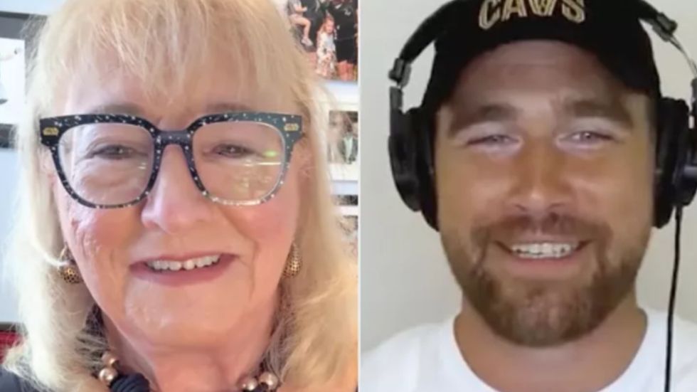 Travis Kelce Donna Kelce
