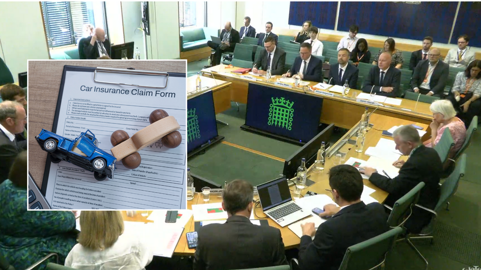 Treasury Committee and car insurance claim form