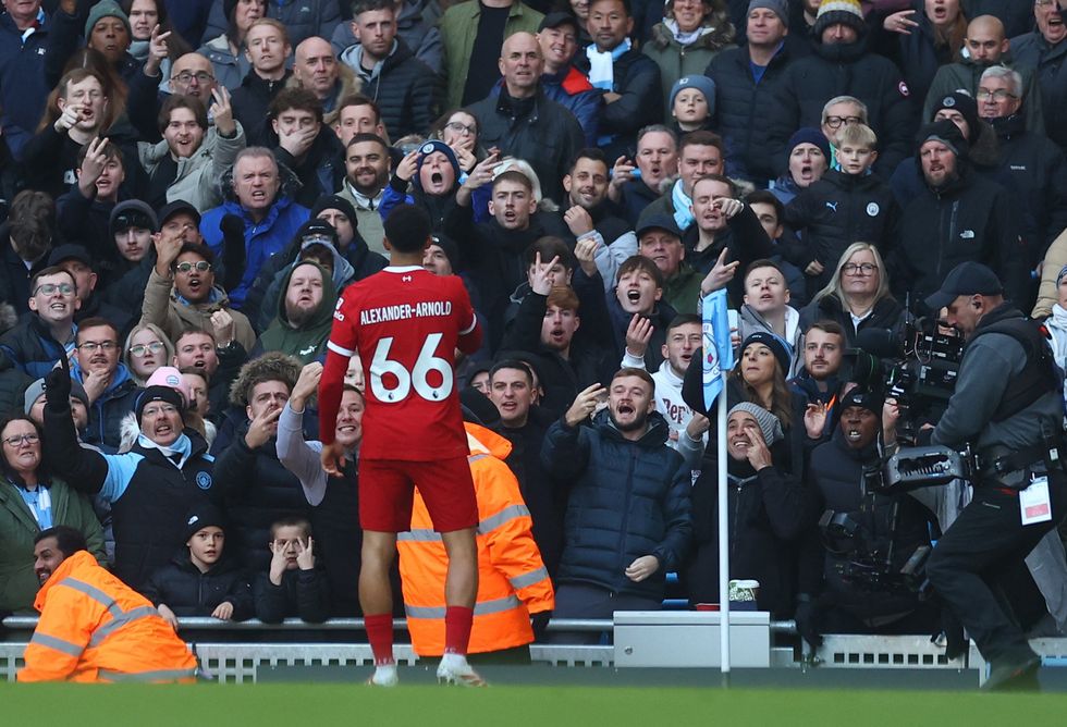 Trent Alexander-Arnold Liverpool Man City