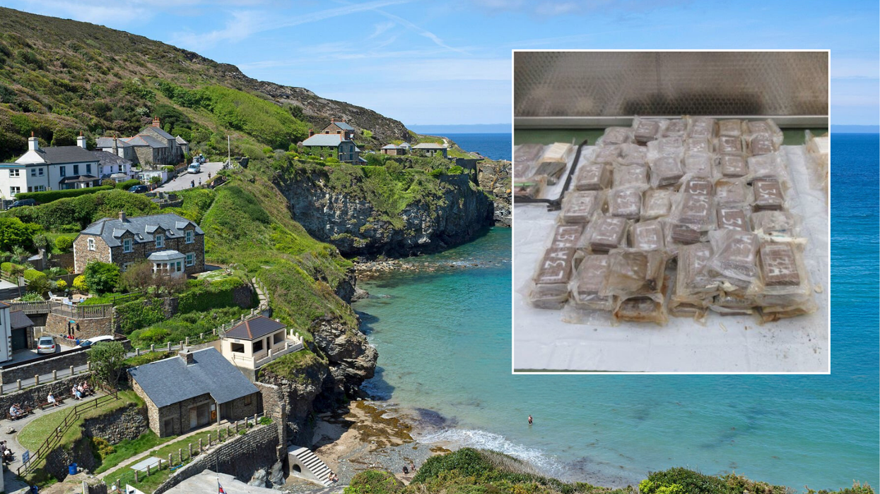 Trevaunance Cove/cocaine