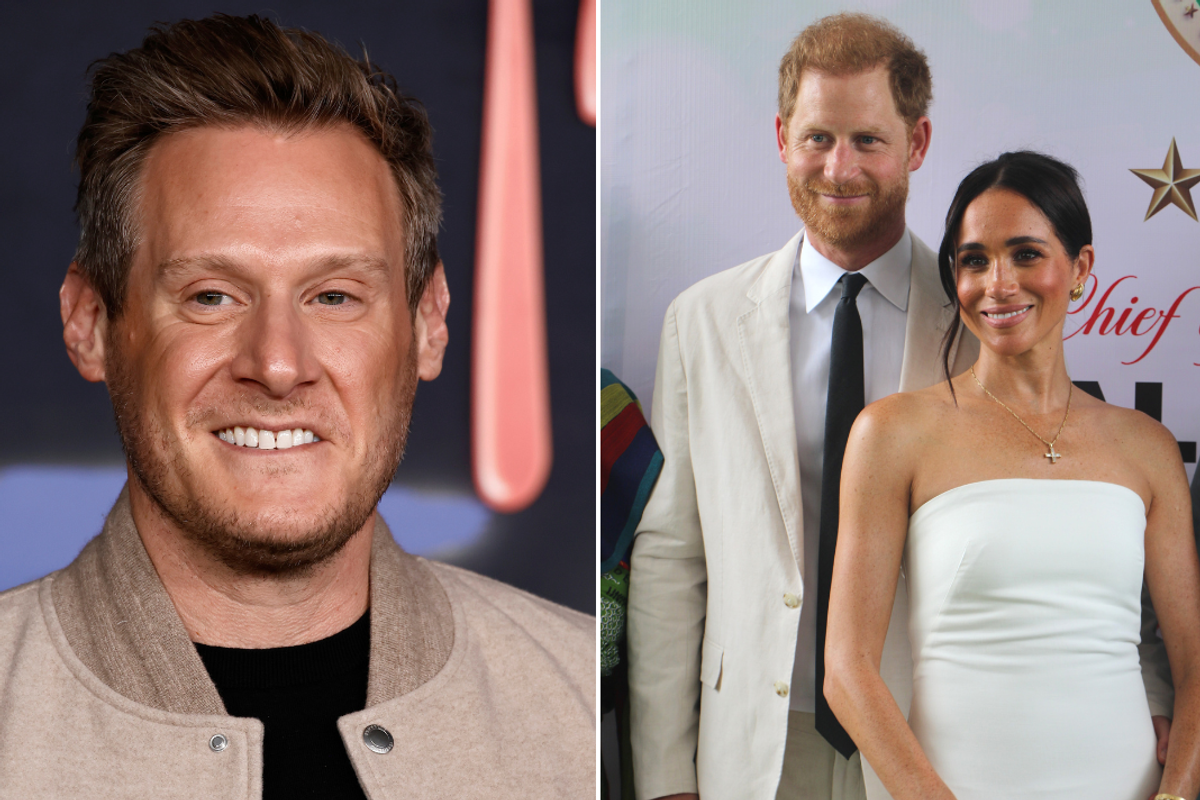 Trevor Engelson, Meghan Markle and Prince Harry