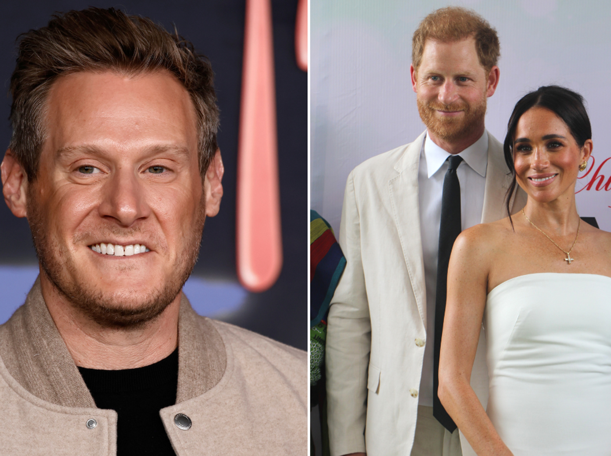 Trevor Engelson, Meghan Markle and Prince Harry