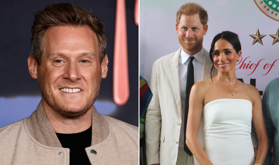 Trevor Engelson, Meghan Markle and Prince Harry