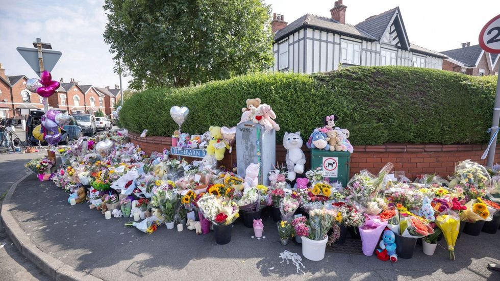Tributes for the Southport victims
