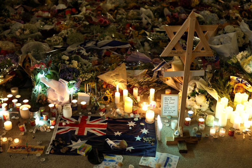 Tributes left after Bondi Beach attack
