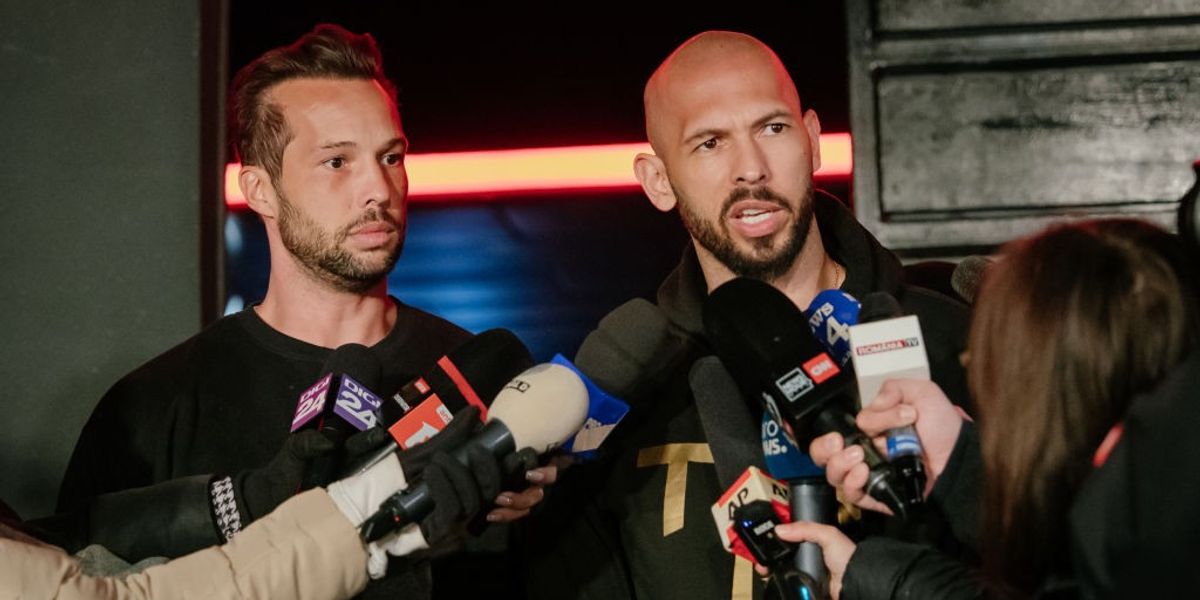 NextImg:Andrew Tate leaves America as he returns to Romania 'to prove innocence' in court