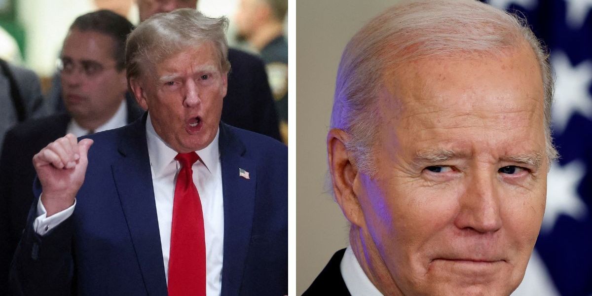 NextImg:Donald Trump's 'dictator' claim seized upon by Joe Biden in bid to boost funds for campaign