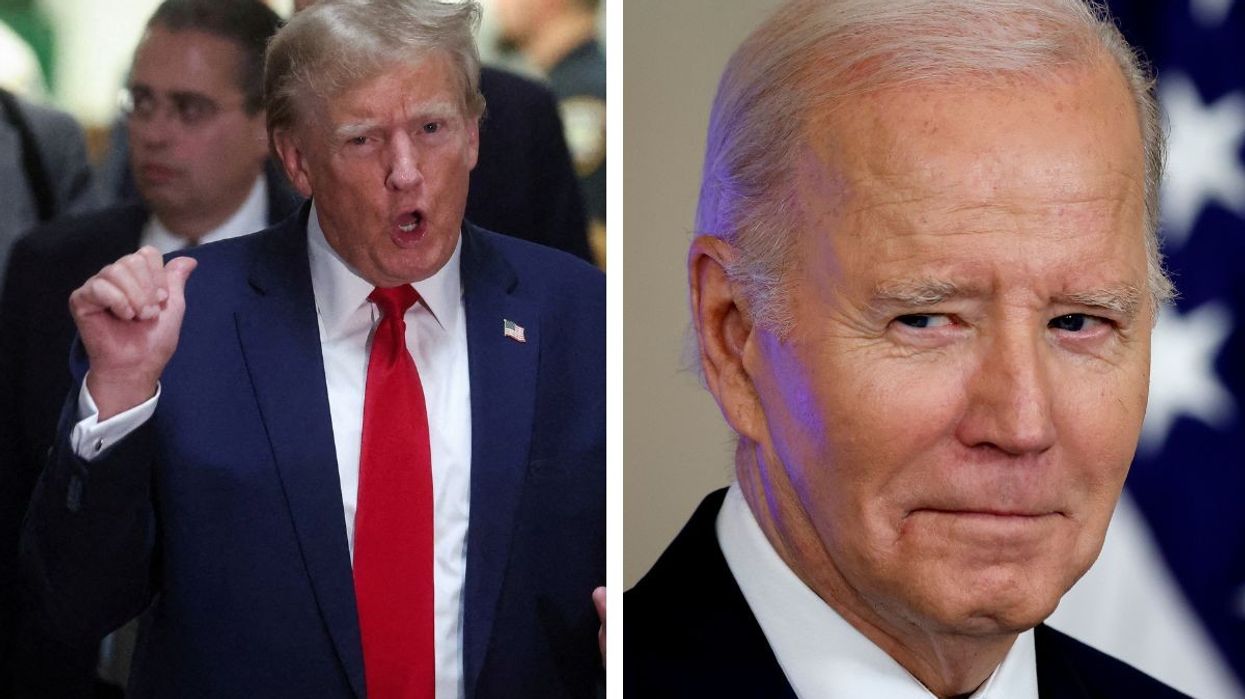 Trump and Biden