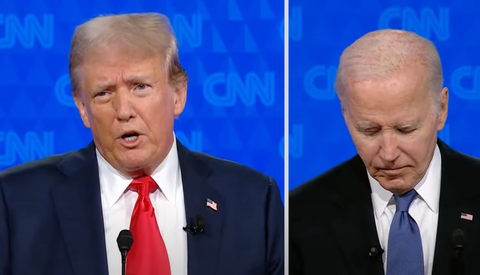 Trump and Biden