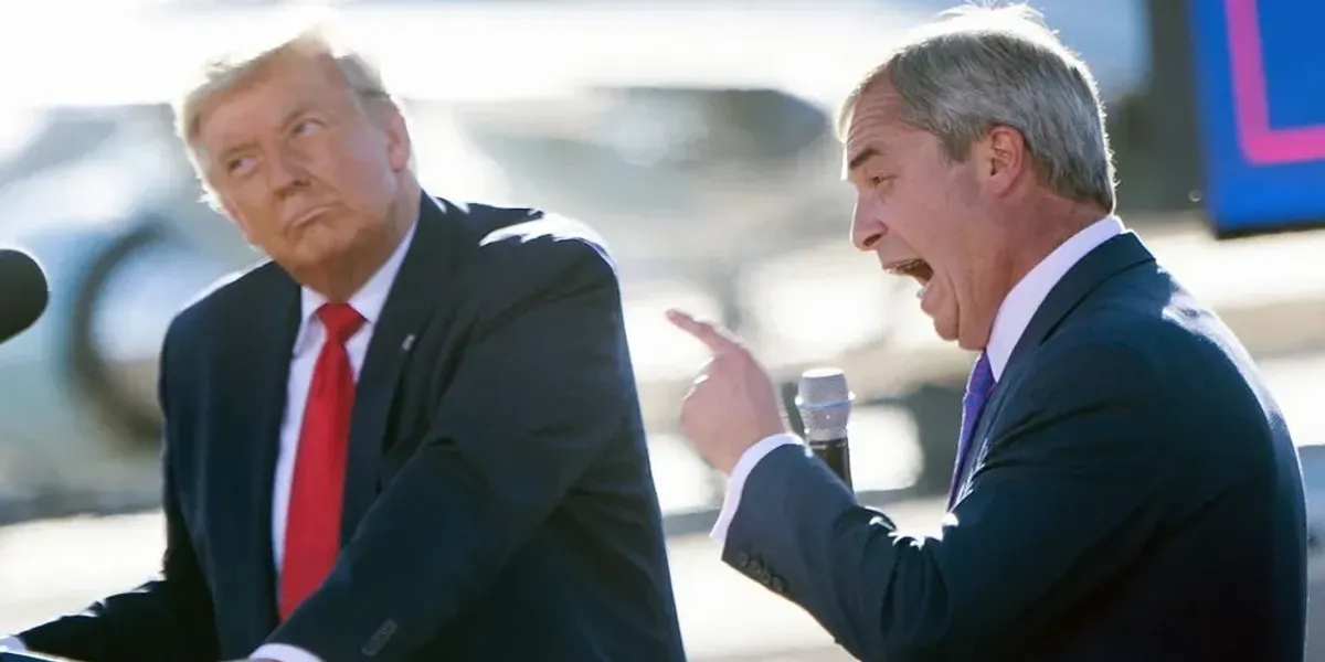 NextImg:Donald Trump responds to Nigel Farage's demand for President to address MPs