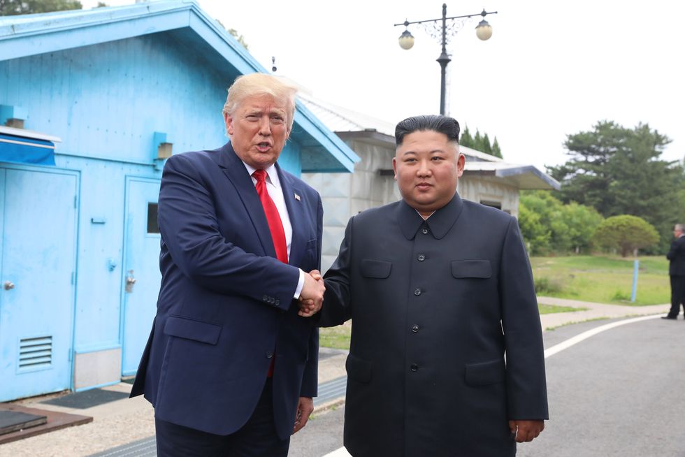 Trump and Kim Jong Un