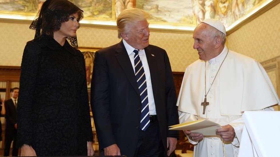 Trump and Pope