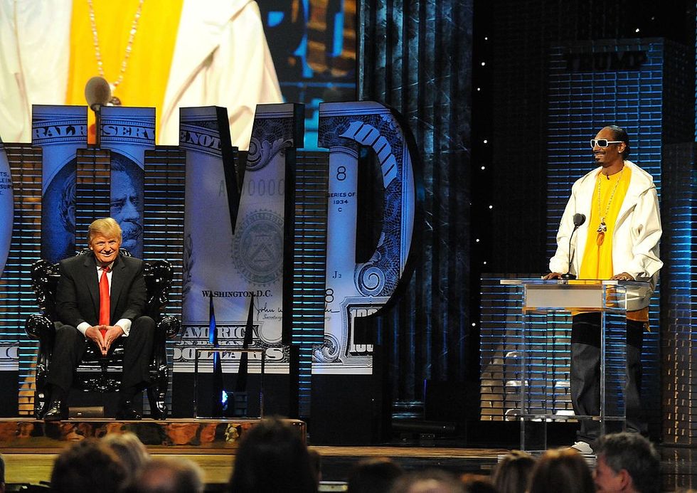 Trump and Snoop Dogg