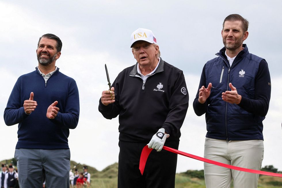 Trump and sons