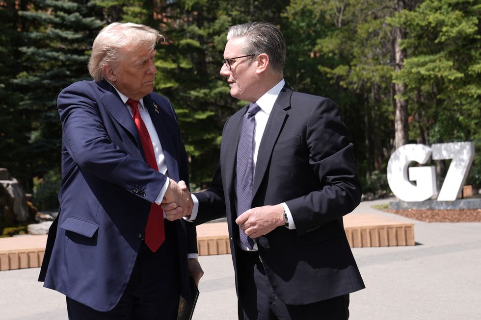 Trump and Starmer