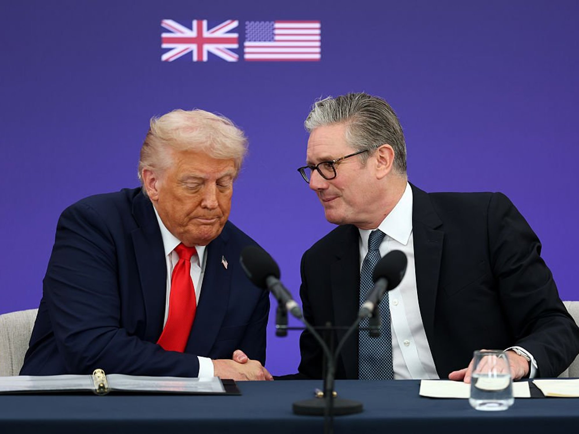 Trump and Starmer