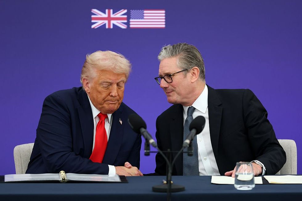 Trump and Starmer
