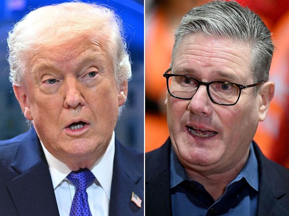 Trump and Starmer