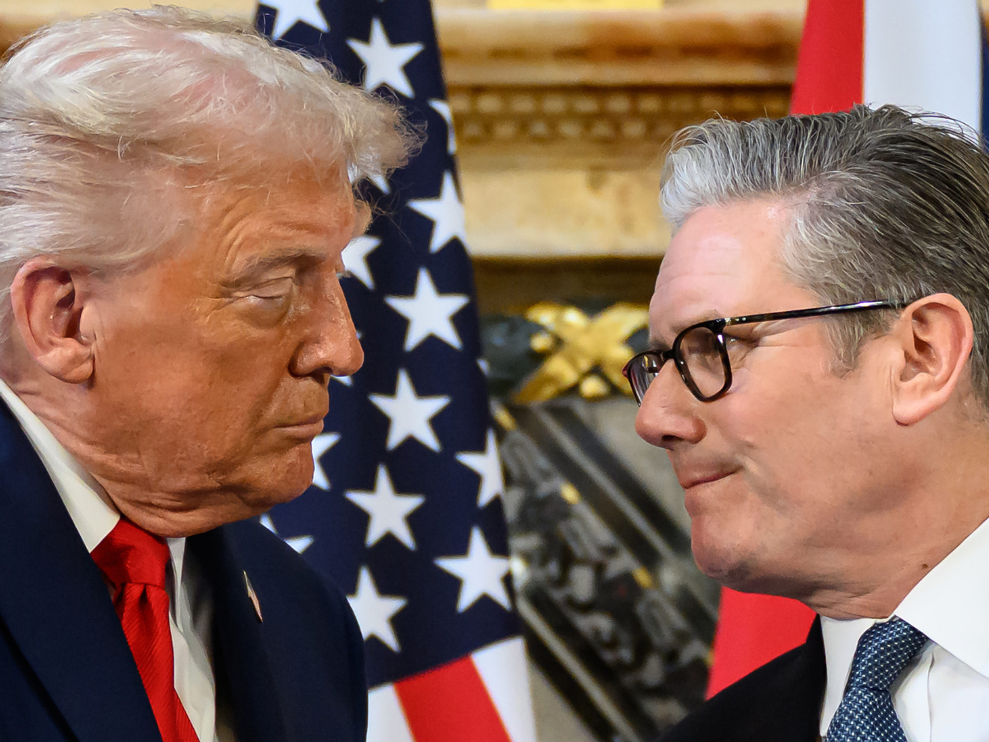 Trump and Starmer