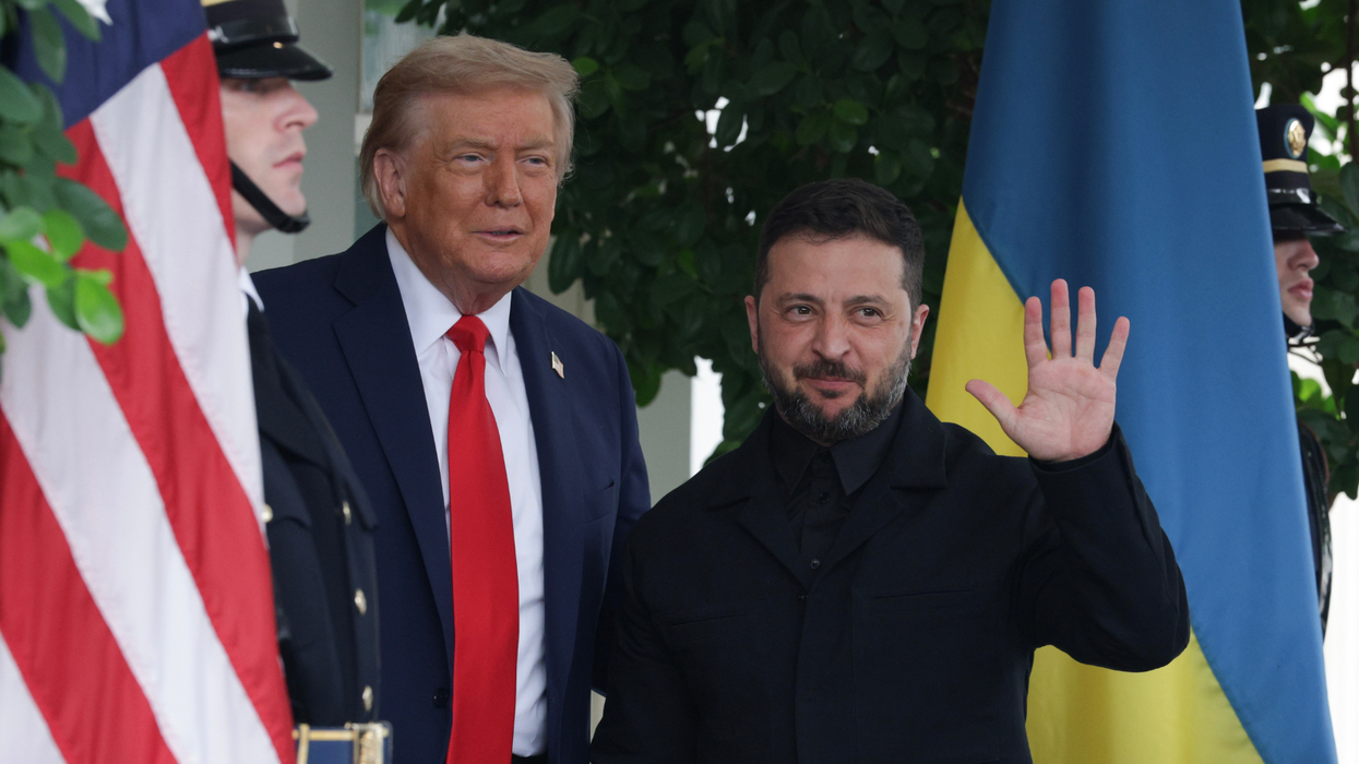 Trump and Zelensky