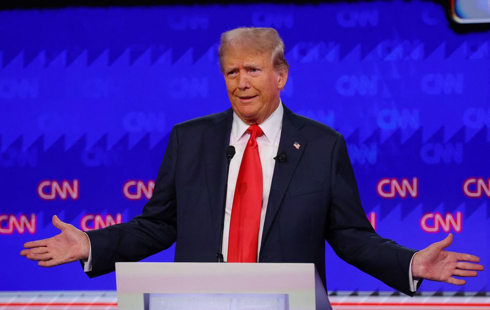 Trump at CNN debate